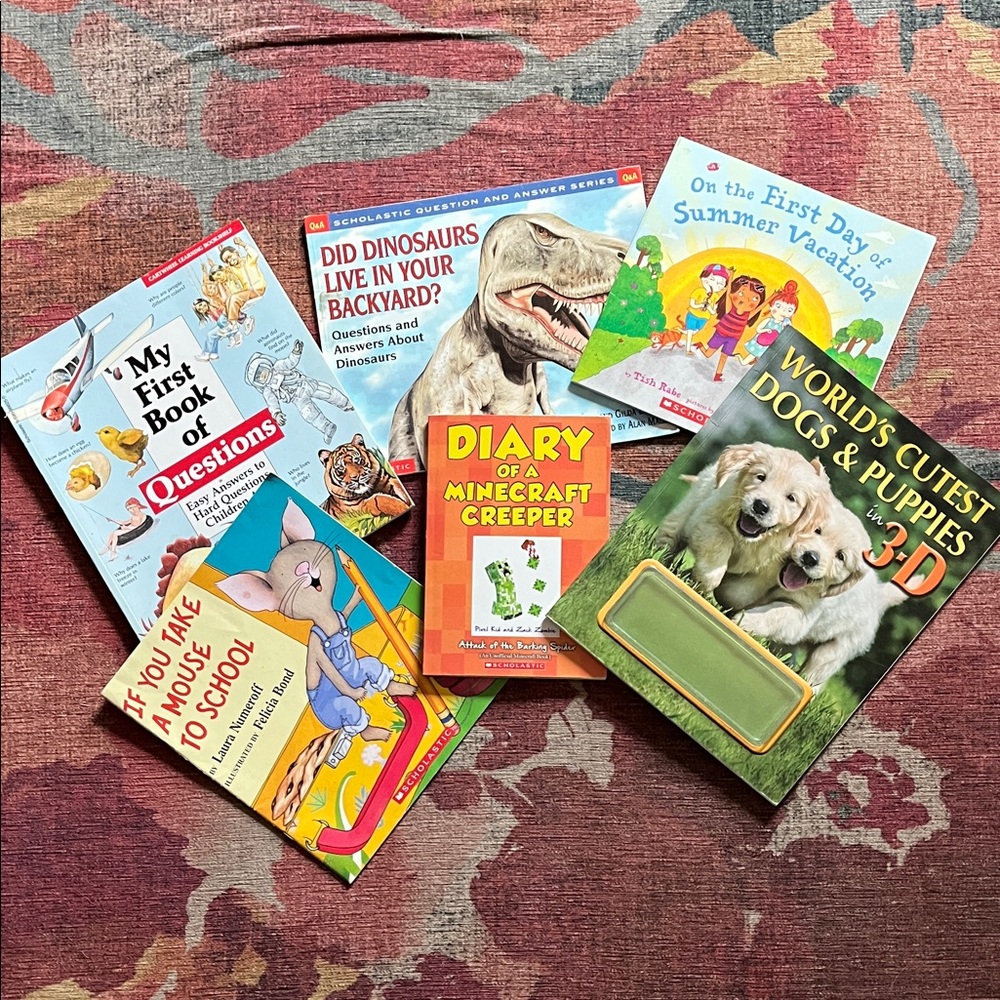 Scholastic Kids Books Set - Colorful Collection